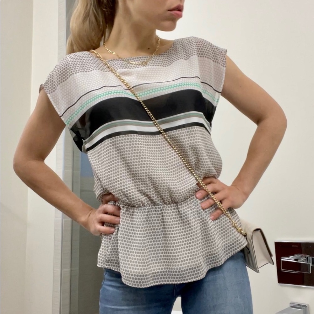 Ann Taylor Summer Blouse XS/0